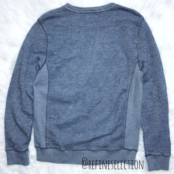 Brooks Brothers Red Fleece Blue Terry Sweatshirt - Picture 5 of 6